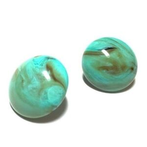 ♻️Jupiter Large Retro Button Studs  *Eco-friendly